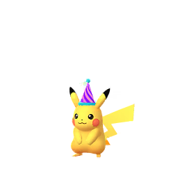 Event - 0025 - Pikachu (Party Hat)